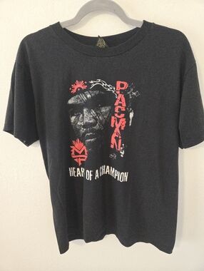 Vintage Manny Pacquiao Heart Of A Champion Boxing T Shirt Pacman Mens Large